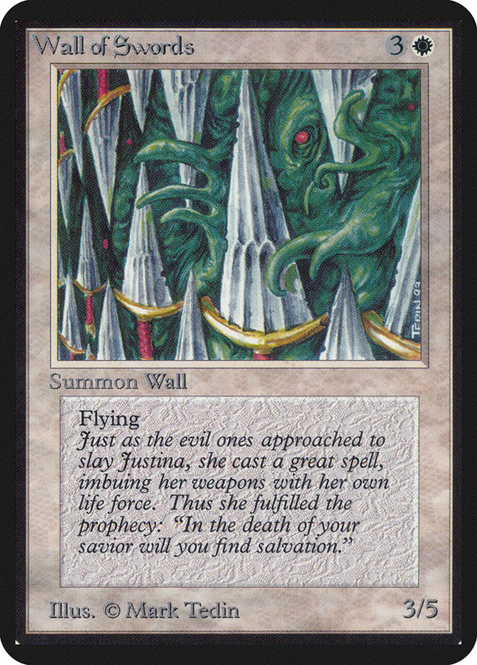 Wall of Swords [Limited Edition Alpha] | Game Haven TX