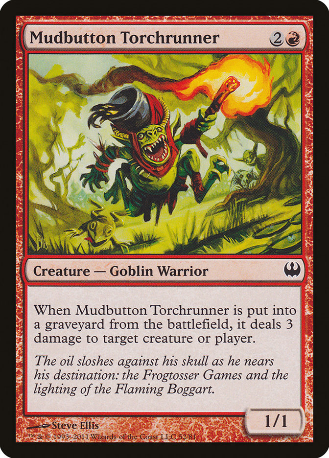 Mudbutton Torchrunner [Duel Decks: Knights vs. Dragons] | Game Haven TX