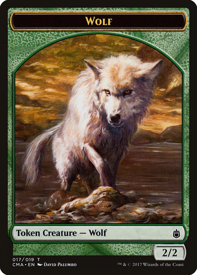 Wolf (017/019) [Commander Anthology Tokens] | Game Haven TX