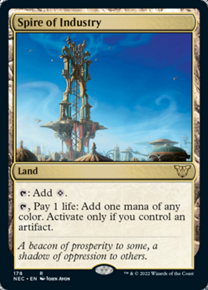 Spire of Industry [Kamigawa: Neon Dynasty Commander] | Game Haven TX