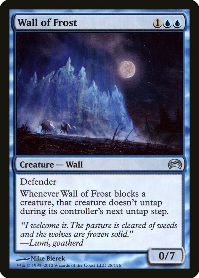 Wall of Frost [Planechase 2012] | Game Haven TX