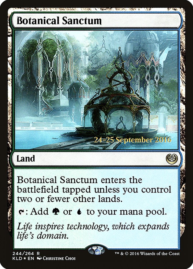 Botanical Sanctum [Kaladesh Promos] | Game Haven TX