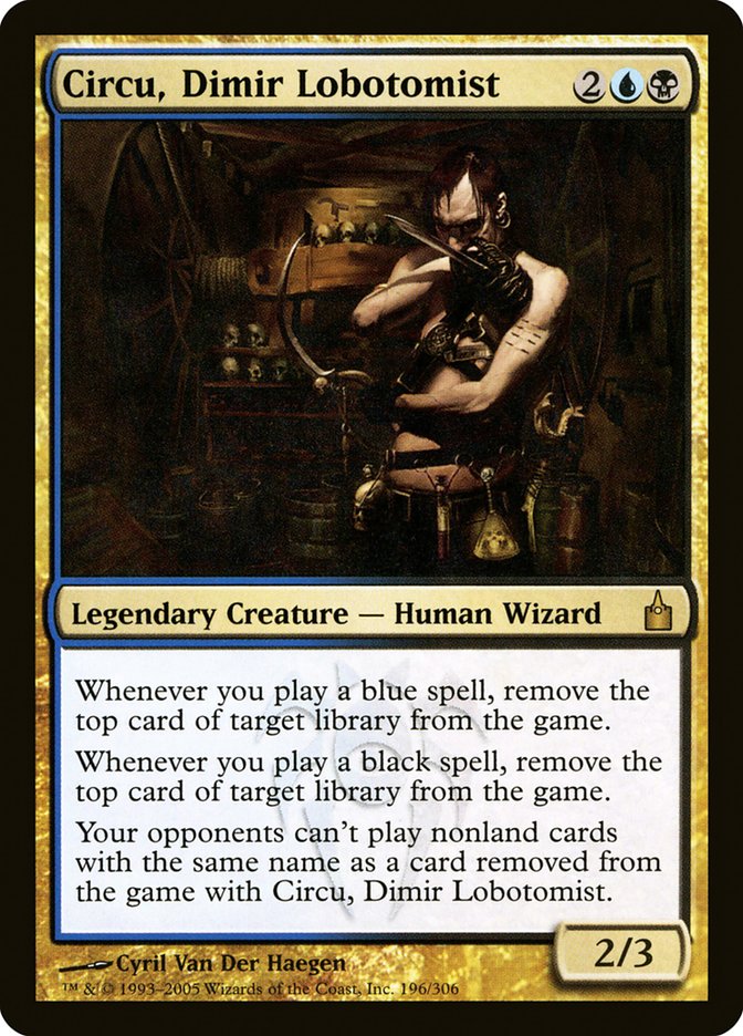 Circu, Dimir Lobotomist [Ravnica: City of Guilds] | Game Haven TX