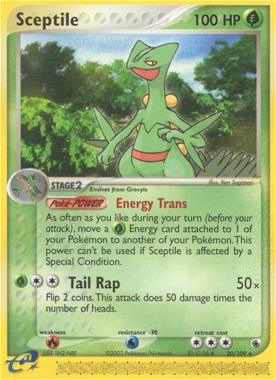 Sceptile (20/109) [EX: Ruby & Sapphire] | Game Haven TX