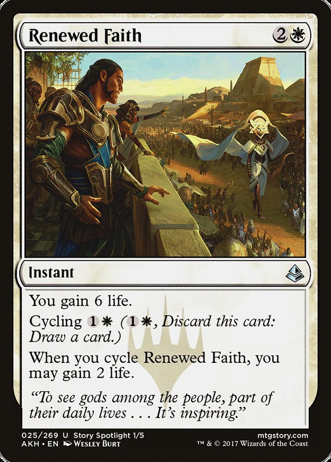 Renewed Faith [Amonkhet] | Game Haven TX