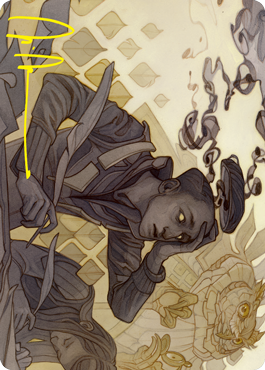 Go Blank Art Card (Gold-Stamped Signature) [Strixhaven: School of Mages Art Series] | Game Haven TX