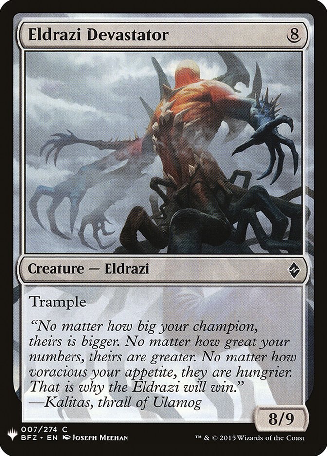 Eldrazi Devastator [Mystery Booster] | Game Haven TX
