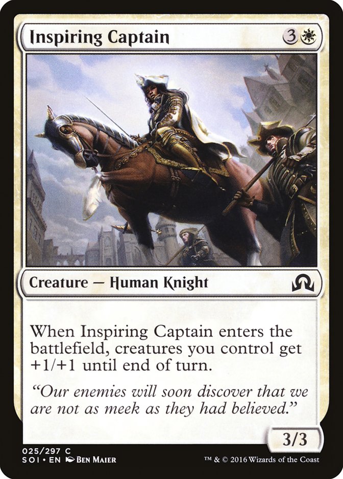 Inspiring Captain [Shadows over Innistrad] | Game Haven TX