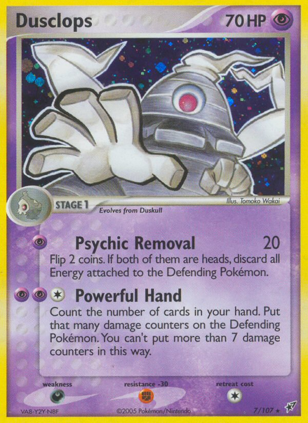 Dusclops (7/107) [EX: Deoxys] | Game Haven TX