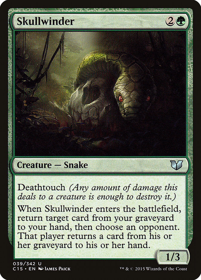 Skullwinder [Commander 2015] | Game Haven TX