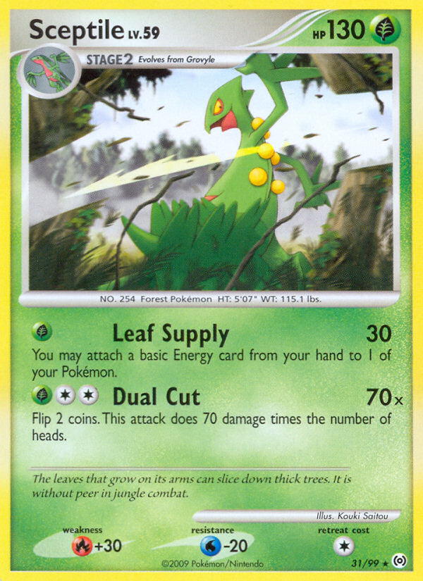 Sceptile (31/99) [Platinum: Arceus] | Game Haven TX