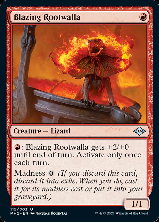 Blazing Rootwalla [Modern Horizons 2] | Game Haven TX