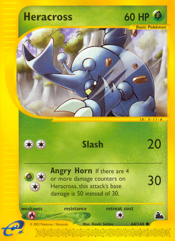 Heracross (64/144) [Skyridge] | Game Haven TX