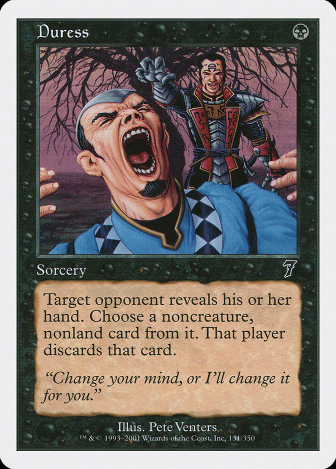 Duress [Seventh Edition] | Game Haven TX