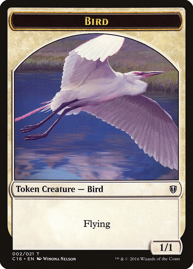 Bird (002/021) [Commander 2016 Tokens] | Game Haven TX