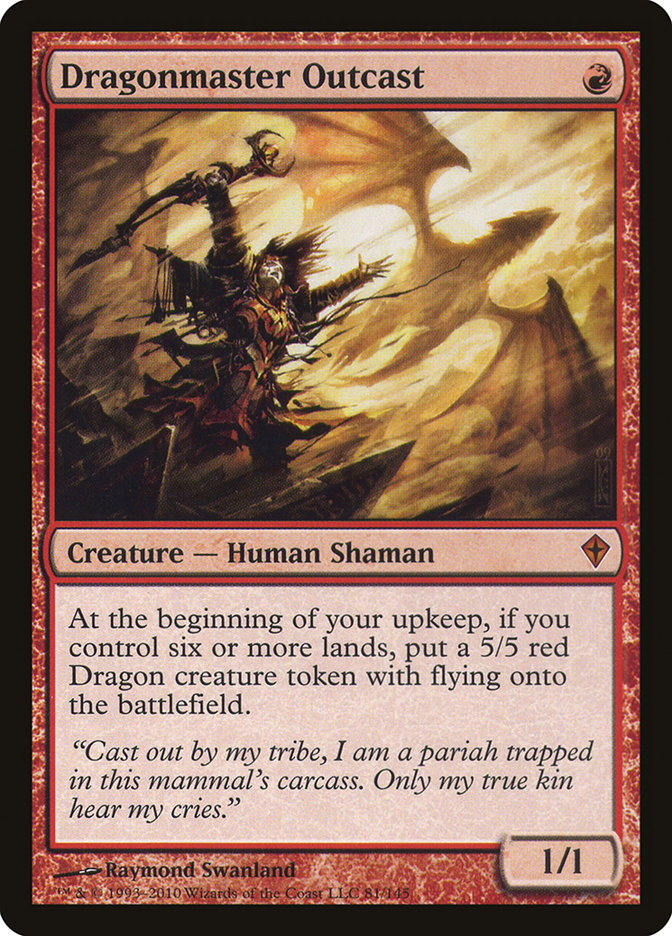Dragonmaster Outcast [Worldwake] | Game Haven TX