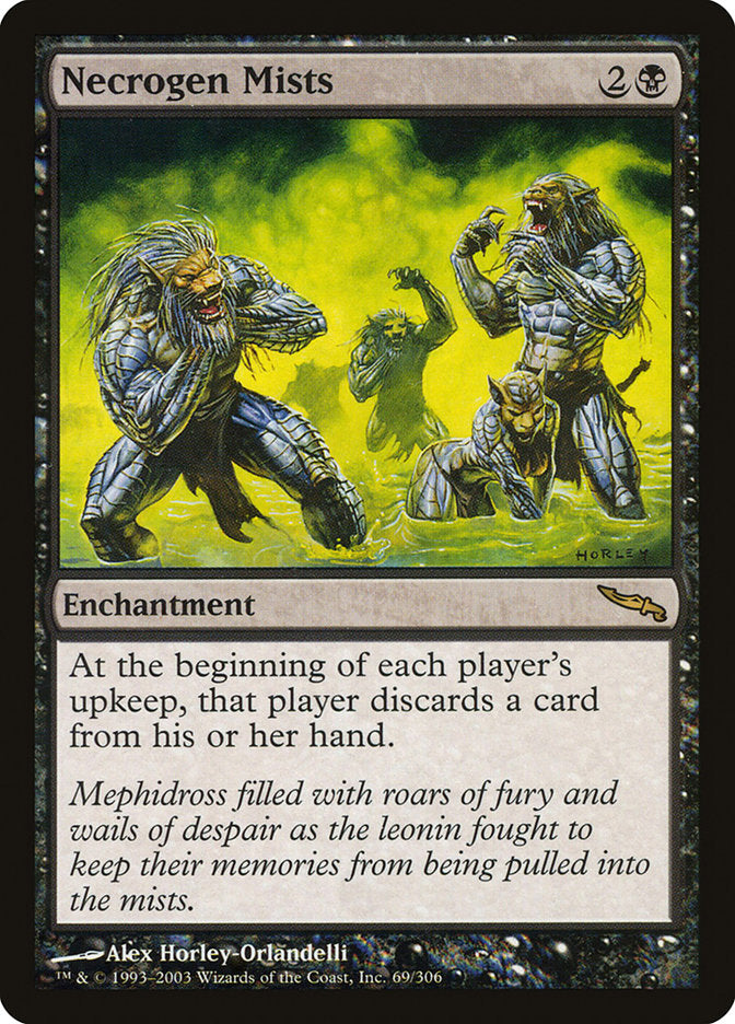 Necrogen Mists [Mirrodin] | Game Haven TX