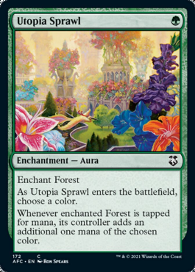 Utopia Sprawl [Dungeons & Dragons: Adventures in the Forgotten Realms Commander] | Game Haven TX