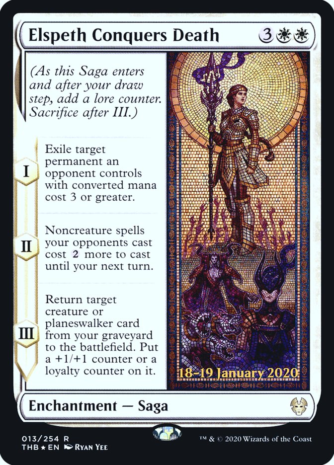 Elspeth Conquers Death [Theros Beyond Death Promos] | Game Haven TX