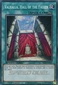 Valhalla, Hall of the Fallen (Secret) [SBCB-EN141] Secret Rare | Game Haven TX