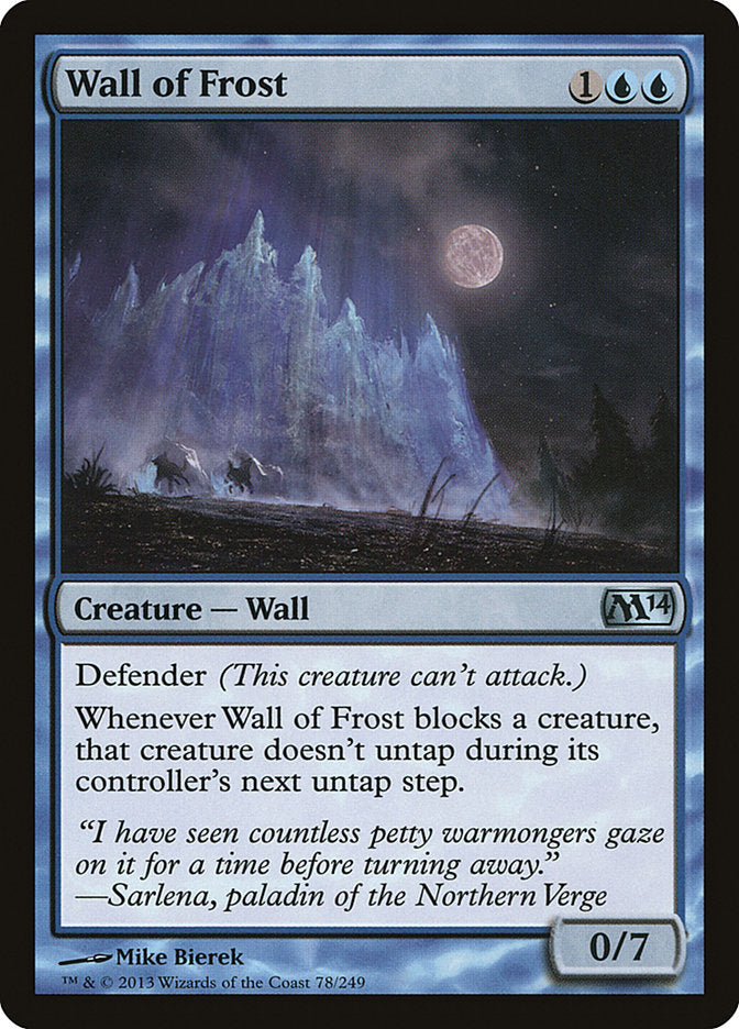 Wall of Frost [Magic 2014] | Game Haven TX