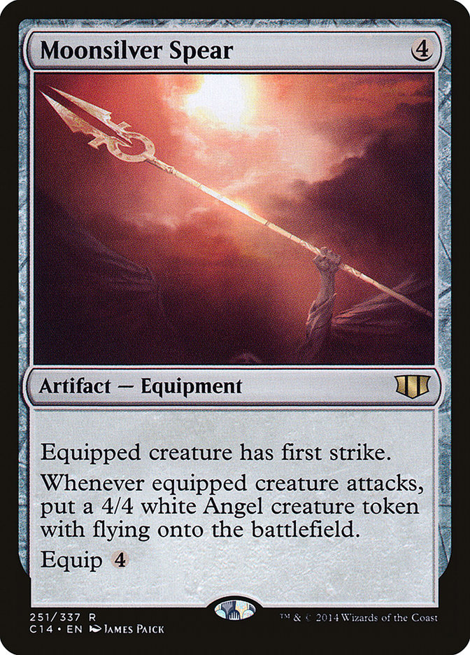 Moonsilver Spear [Commander 2014] | Game Haven TX