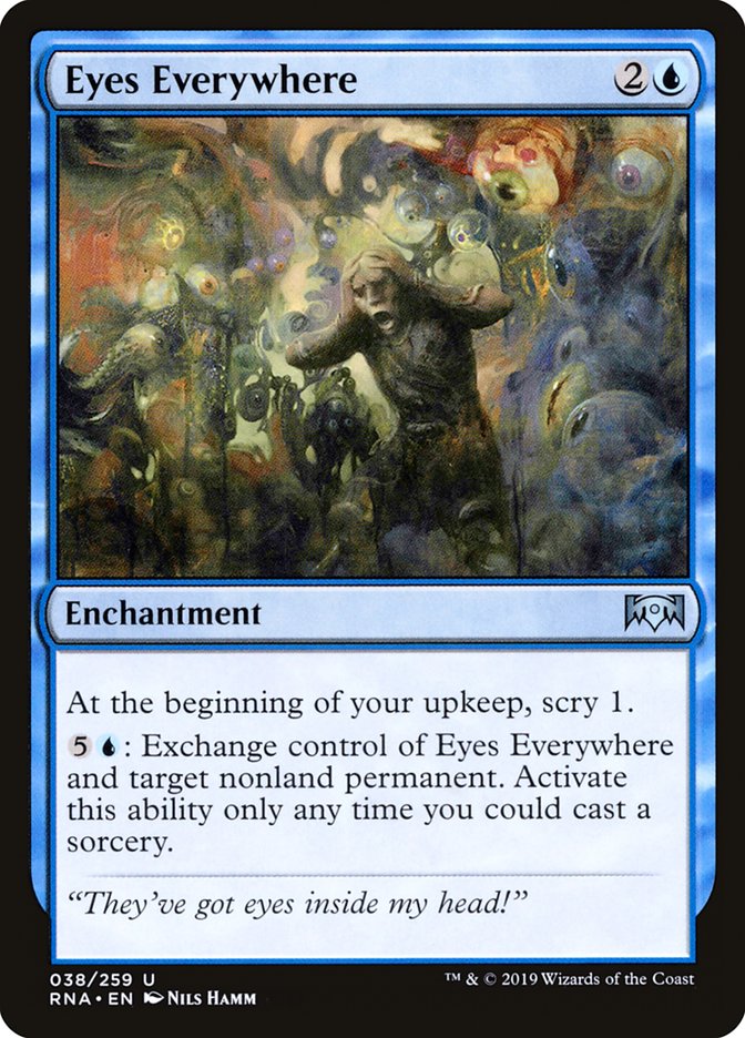 Eyes Everywhere [Ravnica Allegiance] | Game Haven TX