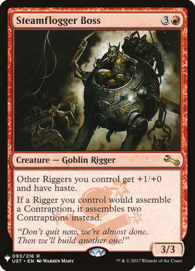 Steamflogger Boss [Mystery Booster] | Game Haven TX