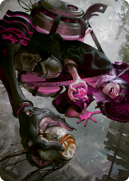 Undercity Scrounger Art Card [Kamigawa: Neon Dynasty Art Series] | Game Haven TX