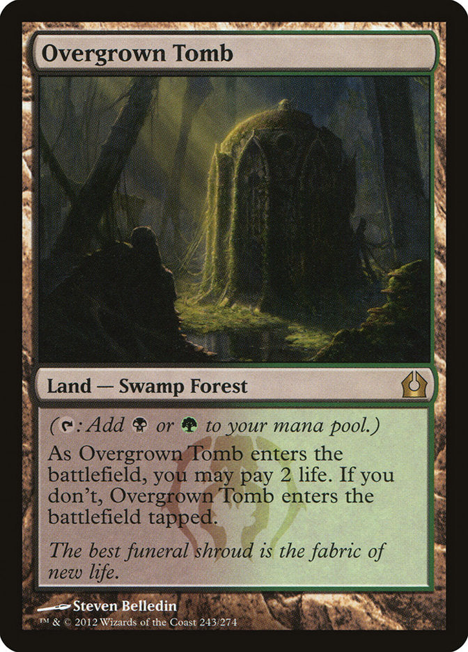 Overgrown Tomb [Return to Ravnica] | Game Haven TX