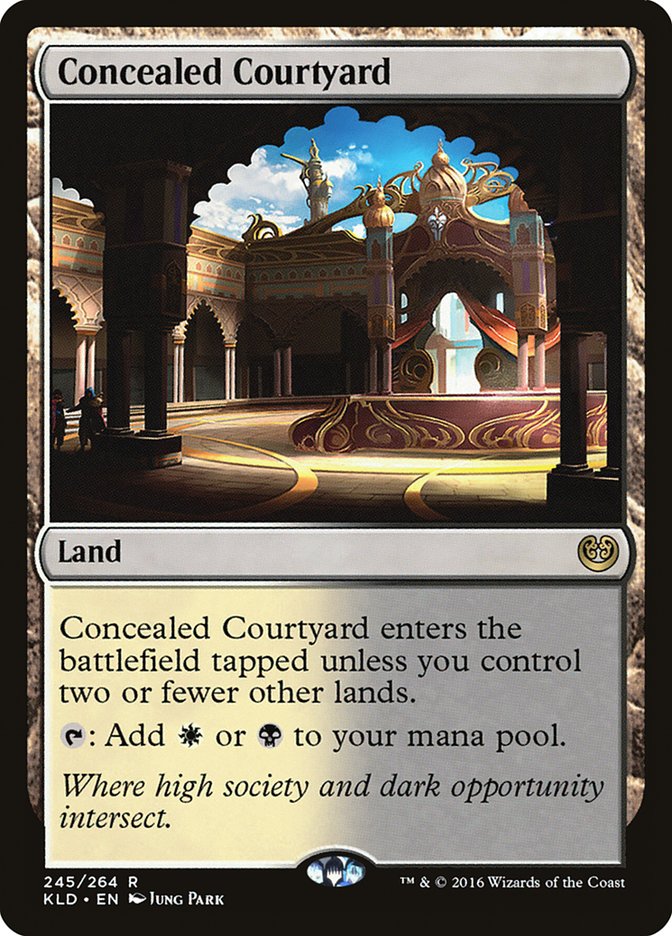Concealed Courtyard [Kaladesh] | Game Haven TX