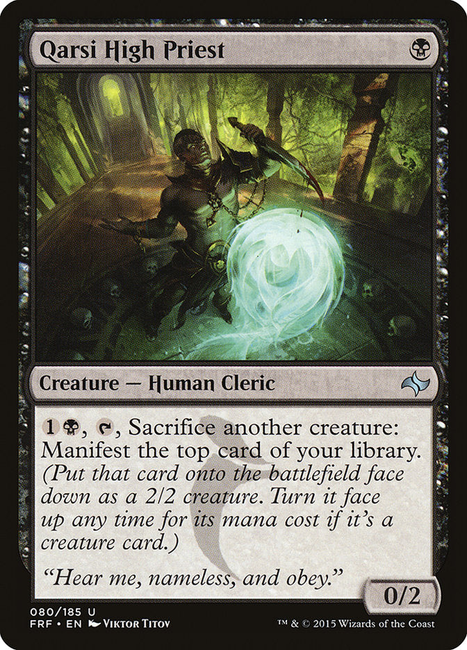 Qarsi High Priest [Fate Reforged] | Game Haven TX