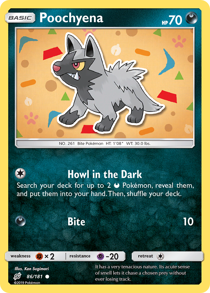 Poochyena (86/181) [Sun & Moon: Team Up] | Game Haven TX
