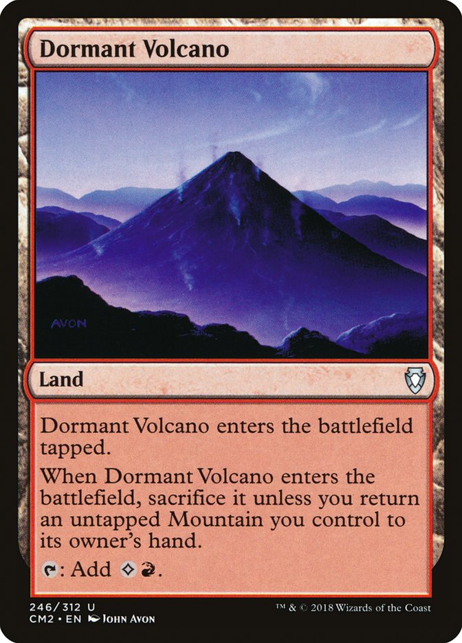 Dormant Volcano [Commander Anthology Volume II] | Game Haven TX