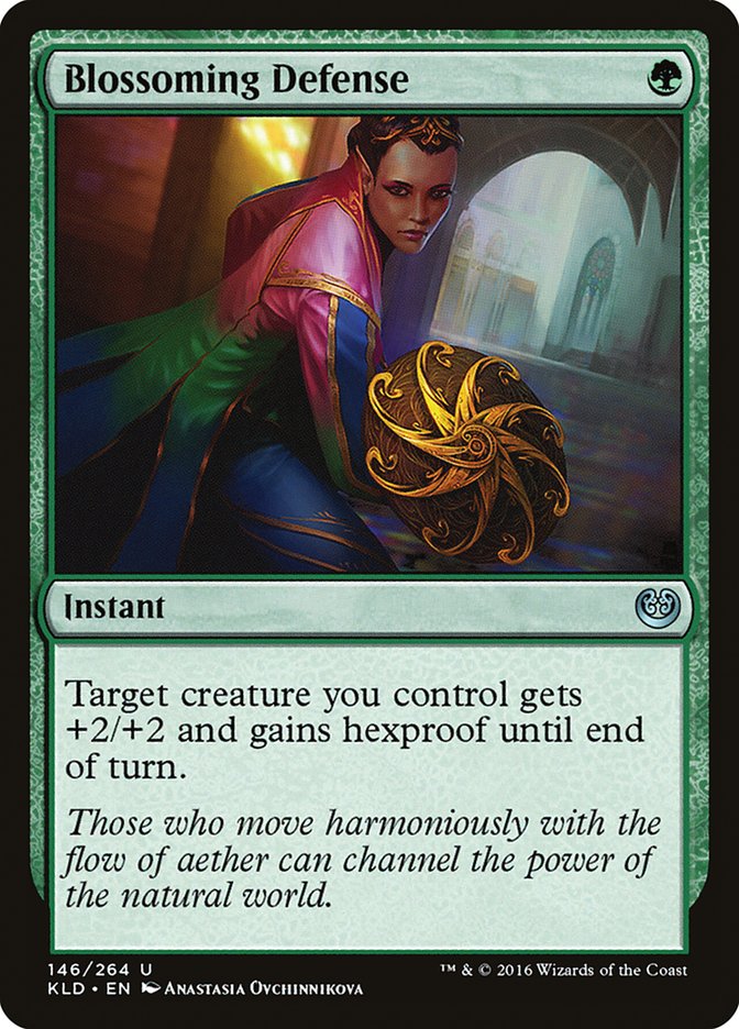 Blossoming Defense [Kaladesh] | Game Haven TX