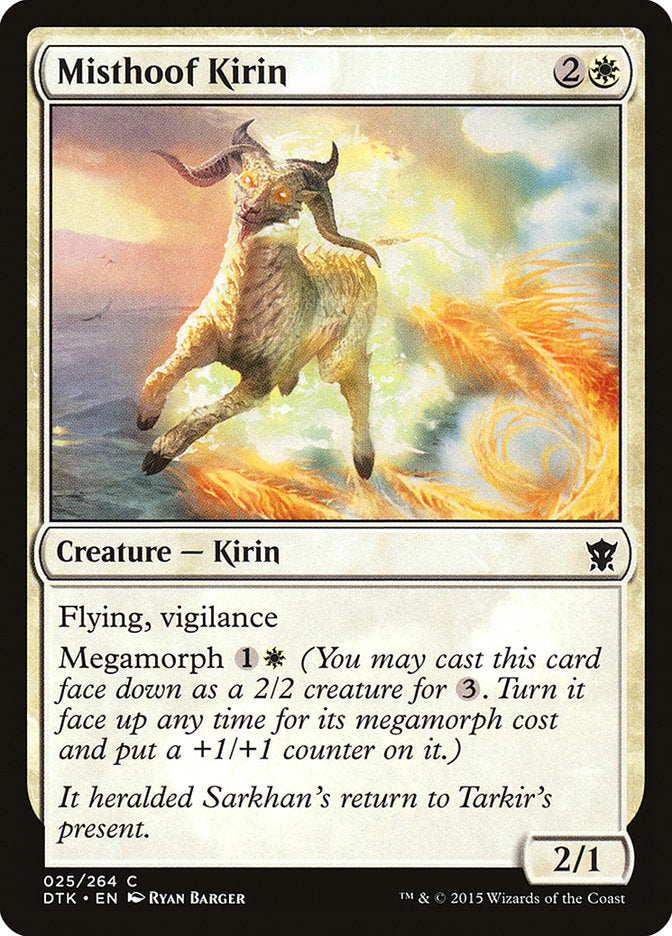 Misthoof Kirin [Dragons of Tarkir] | Game Haven TX