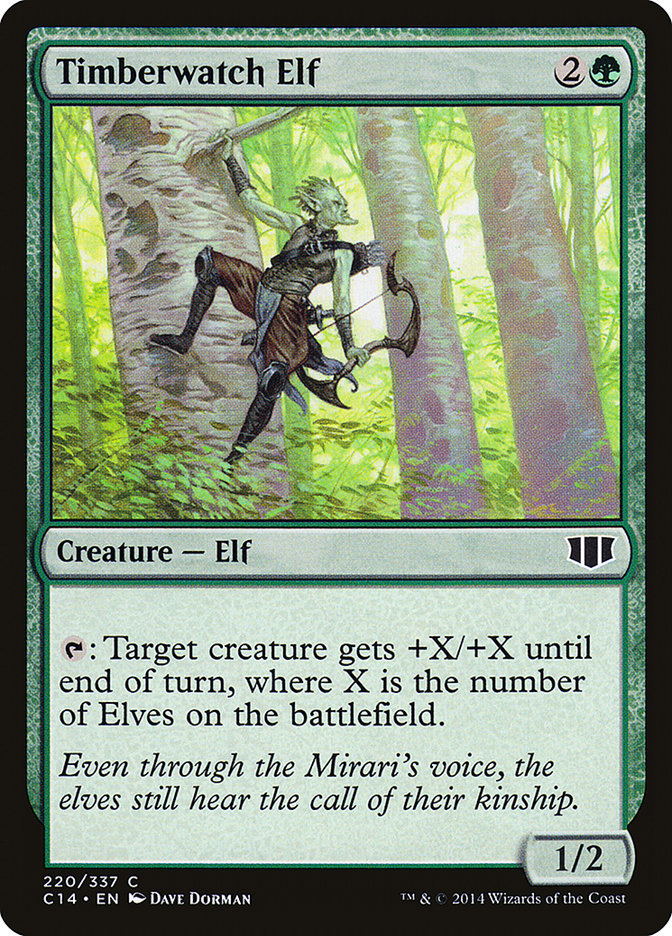 Timberwatch Elf [Commander 2014] | Game Haven TX