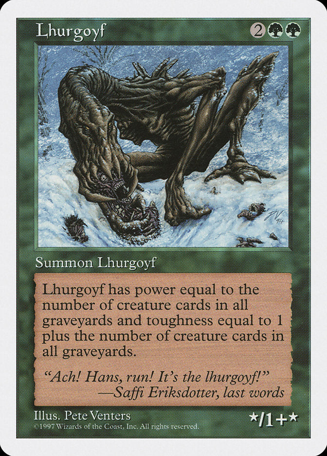 Lhurgoyf [Fifth Edition] | Game Haven TX