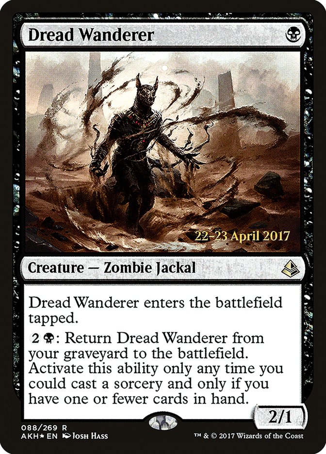 Dread Wanderer [Amonkhet Promos] | Game Haven TX