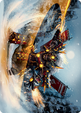 Asari Captain Art Card [Kamigawa: Neon Dynasty Art Series] | Game Haven TX