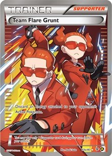 Team Flare Grunt (73a/83) [Alternate Art Promos] | Game Haven TX