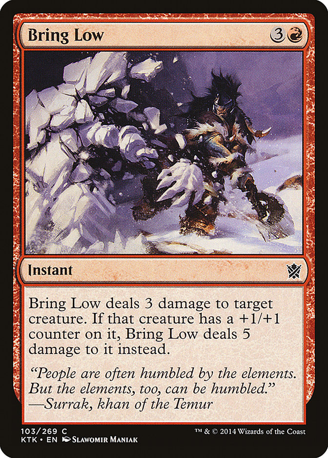 Bring Low [Khans of Tarkir] | Game Haven TX
