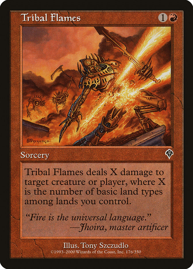 Tribal Flames [Invasion] | Game Haven TX