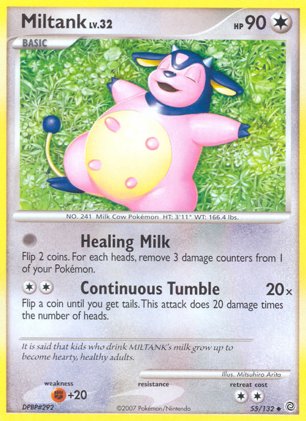 Miltank (55/132) [Diamond & Pearl: Secret Wonders] | Game Haven TX