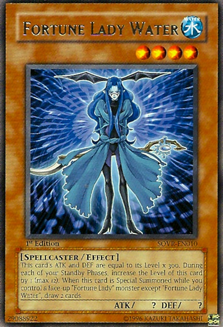 Fortune Lady Water [SOVR-EN010] Rare | Game Haven TX