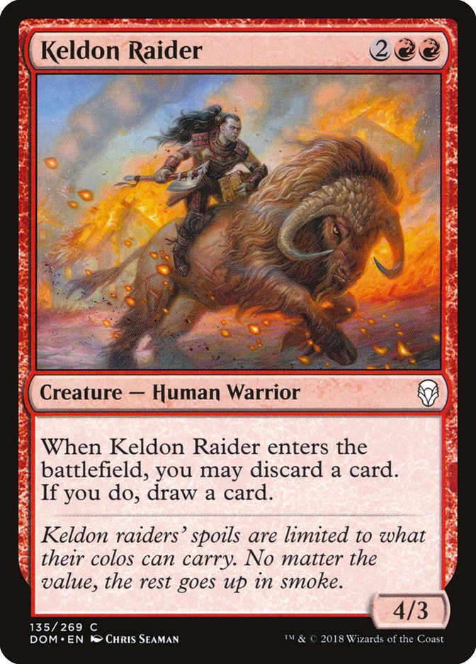 Keldon Raider [Dominaria] | Game Haven TX