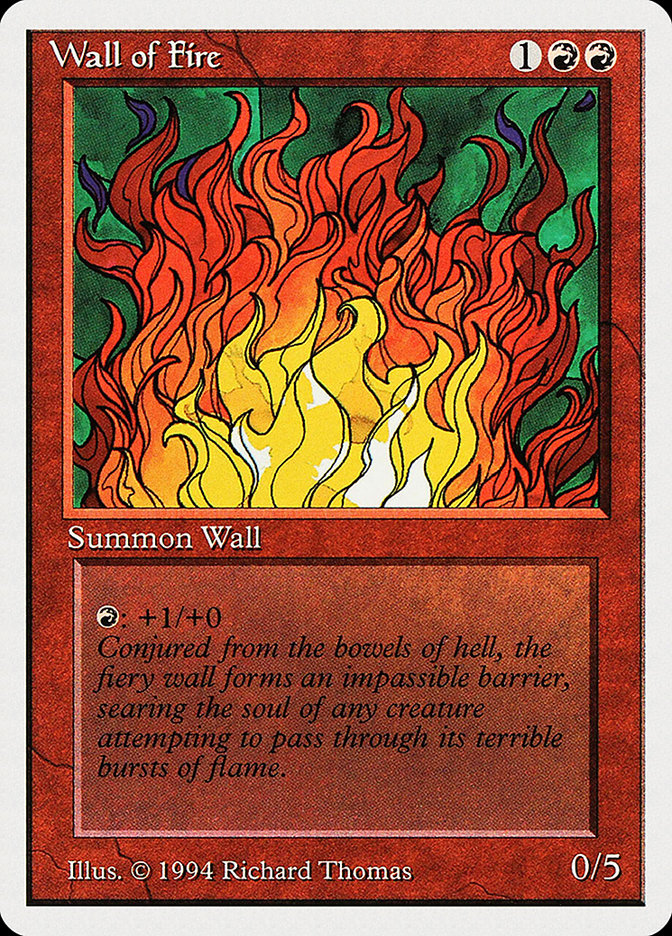 Wall of Fire [Summer Magic / Edgar] | Game Haven TX