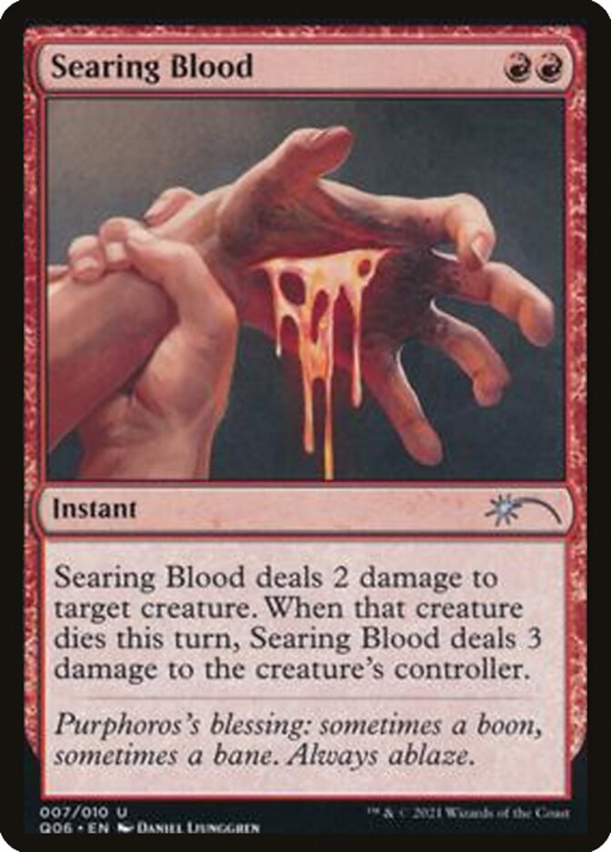 Searing Blood [Pioneer Challenger Decks 2021] | Game Haven TX