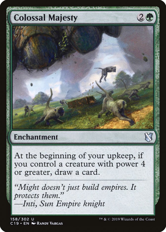 Colossal Majesty [Commander 2019] | Game Haven TX