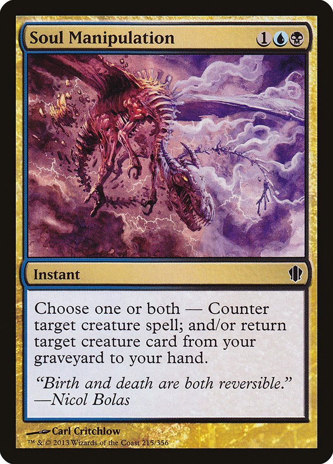 Soul Manipulation [Commander 2013] | Game Haven TX